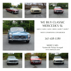 1973 Mercedes 450SL 2 Tops Euro Bumpers